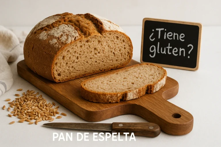 El pan de espelta tiene gluten