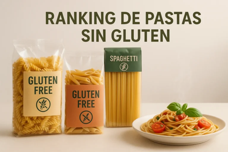 Mejores pastas sin gluten