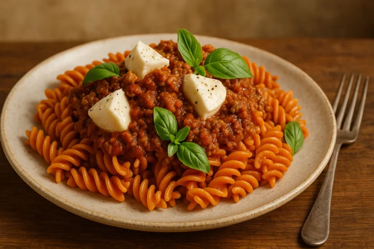Pasta de lenteja roja sin gluten