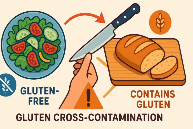 Que es la contaminacion cruzada ccon gluten