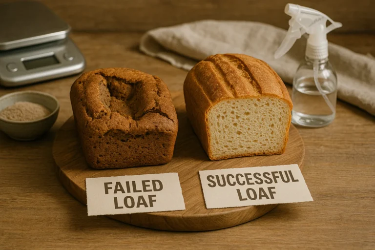 3 errores que nadie te cuenta al hacer pan sin gluten
