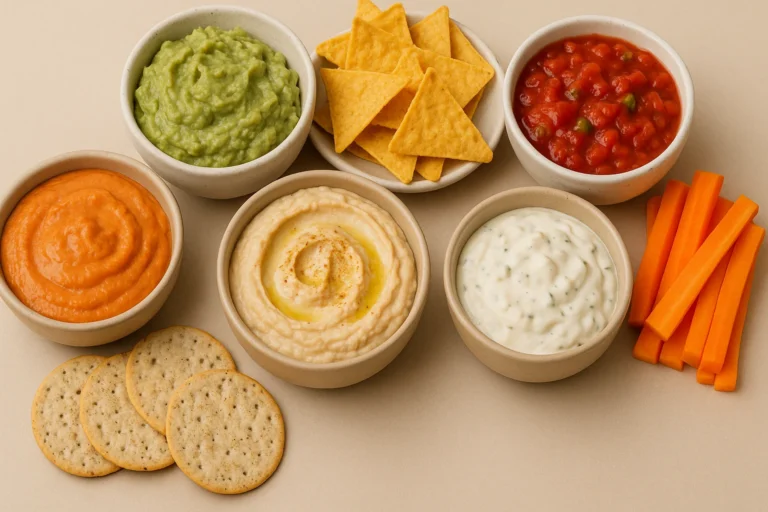 ¿Qué dips preparados sin gluten puedes comprar? Opciones seguras y deliciosas