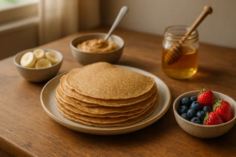 Cómo hacer crepes de avena sin gluten
