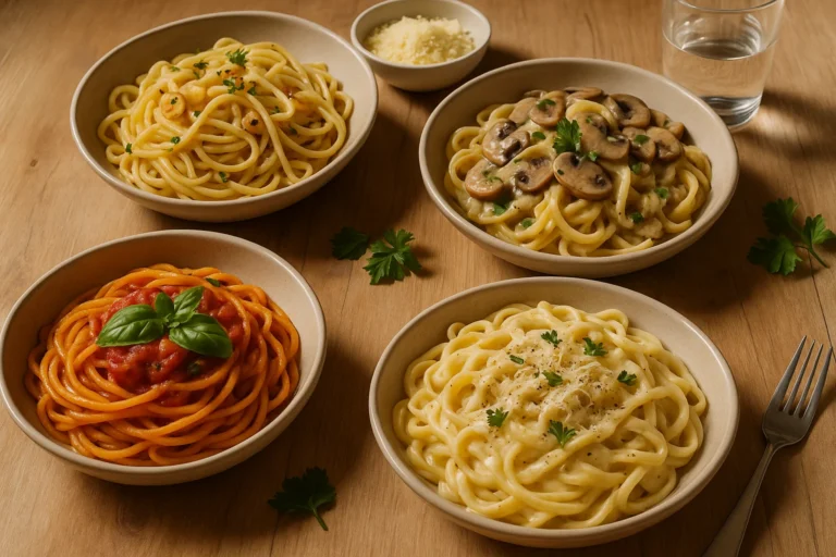 Las mejores salsas sin gluten para acompañar pasta