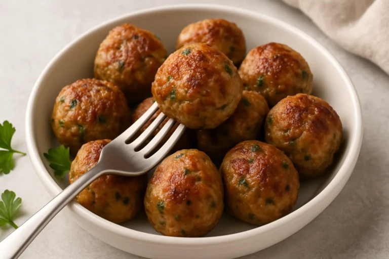 albondigas sin pan rallado y sin gluten