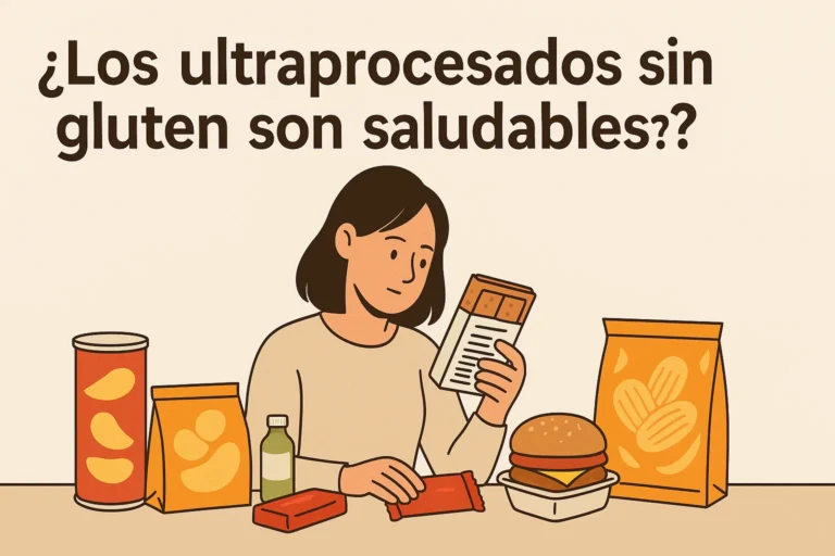 Los ultraprocesados sin gluten son saludables?