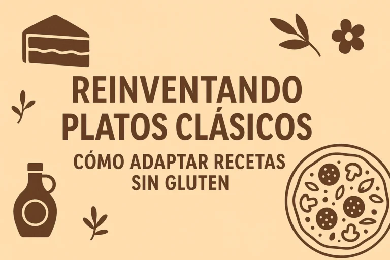 ¿Cómo adaptar una receta tradicional? Transformando lo clásico sin gluten