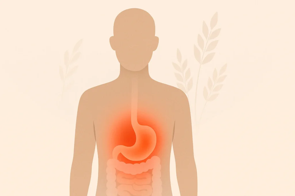 Inflamación silenciosa por el gluten