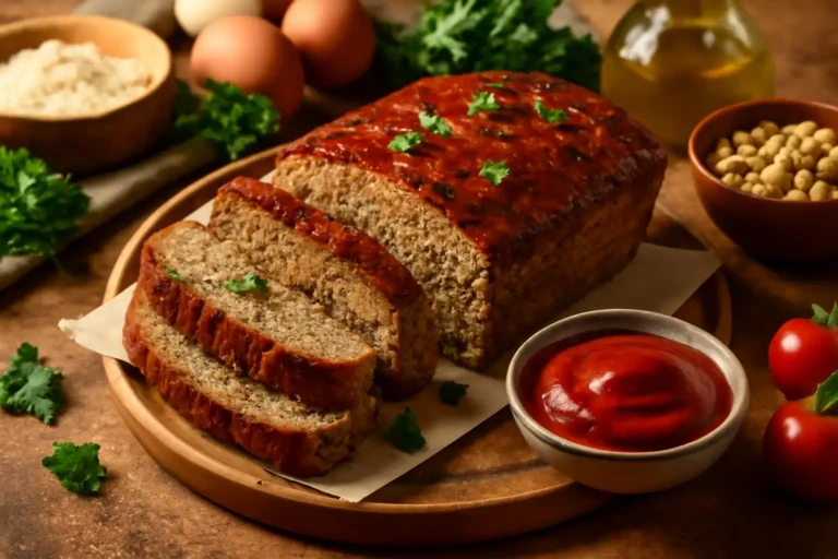 ¿Qué receta de pastel de carne sin gluten me recomiendas?
