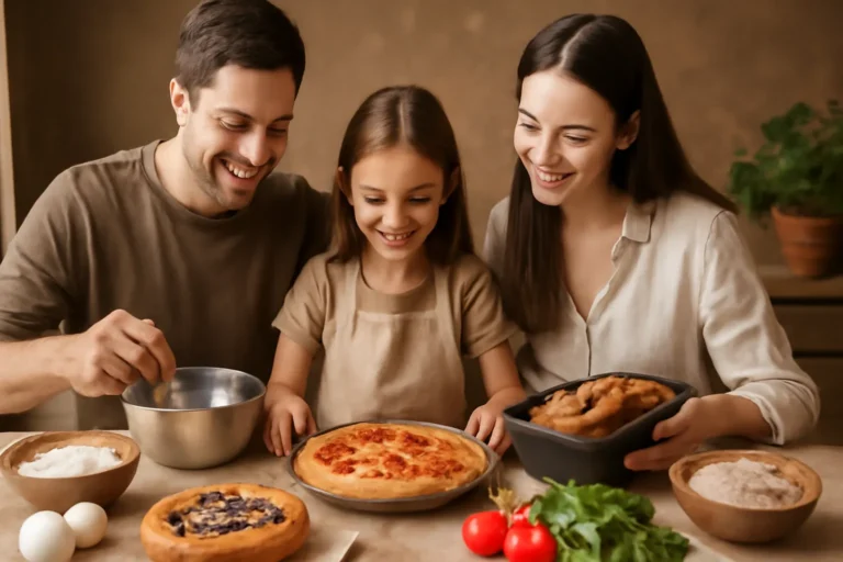 ¿Qué recetas de horno sin gluten puedo hacer en familia?