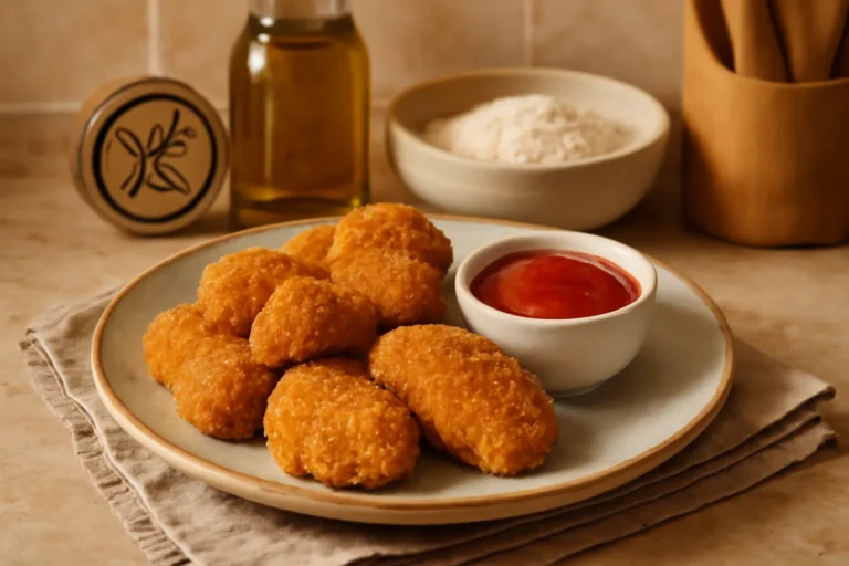 ¿Cómo hacer nuggets de pollo sin gluten?