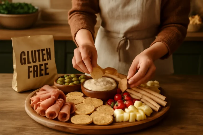 ¿Cómo preparar una tabla de aperitivos sin gluten?