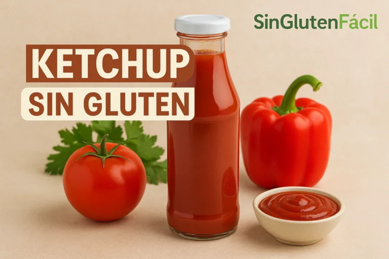 ¿El kétchup lleva gluten? Marcas sin gluten.