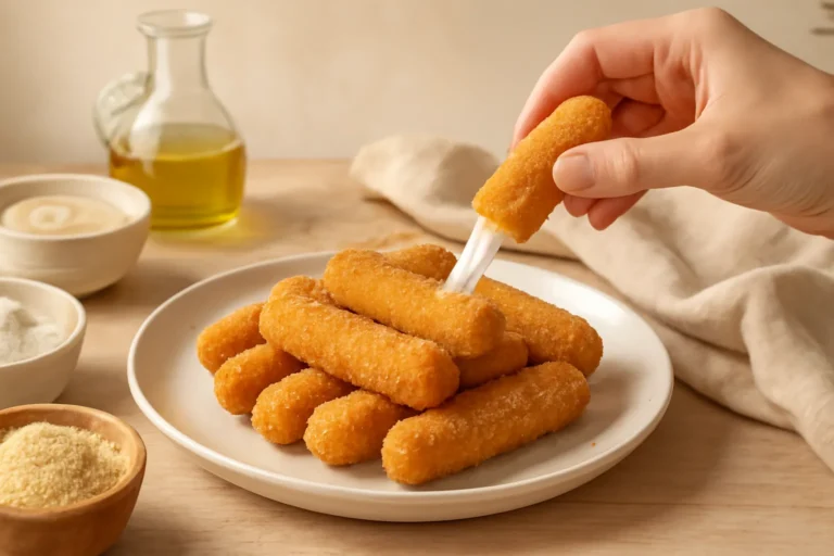 ¿Cómo hacer fingers de queso sin gluten?