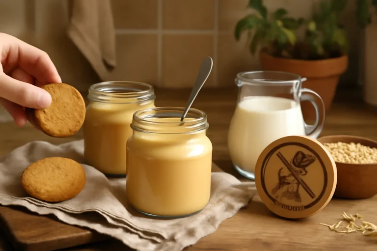 ¿Las natillas y postres lácteos contienen gluten?