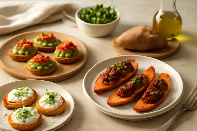 3 recetas de entrantes sin gluten con boniato