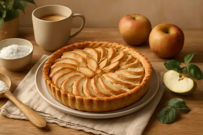 Tarta de manzana sin gluten