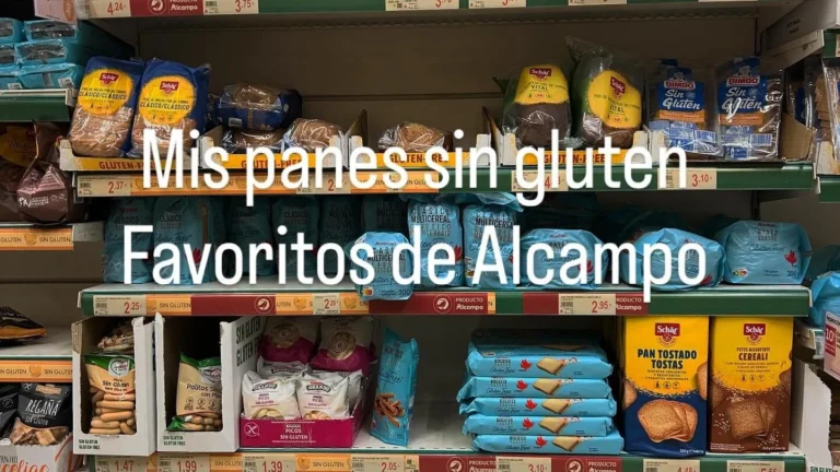 Panes sin gluten de Alcampo