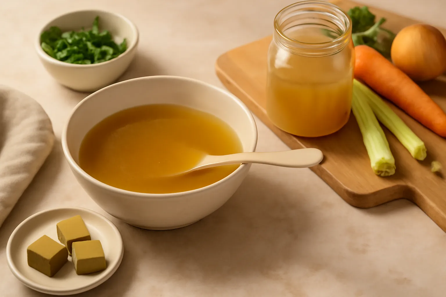 ¿Los caldos y pastillas de caldo llevan gluten?