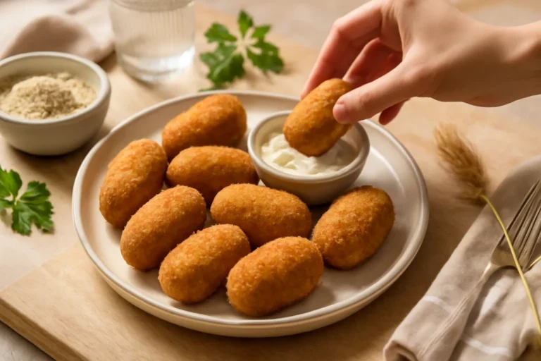 ¿Qué receta de croquetas sin gluten me recomiendas?